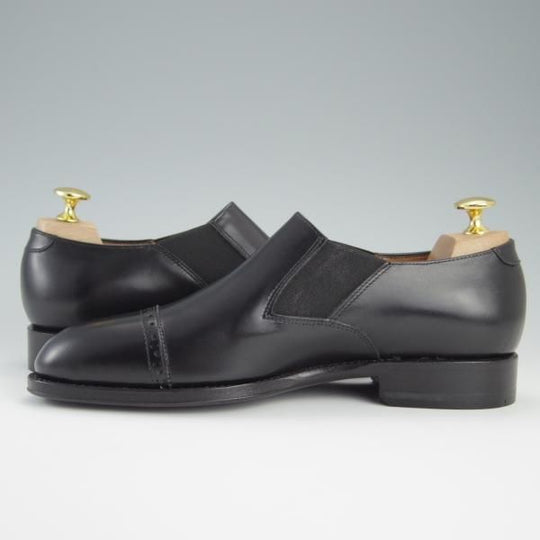 ほぼ未使用★G.RODSON/ジーロッドソン SIZE 6.5【★サイドエラスティック/HITCHMAN】57ラスト/カーフ/黒/メンズ★f482