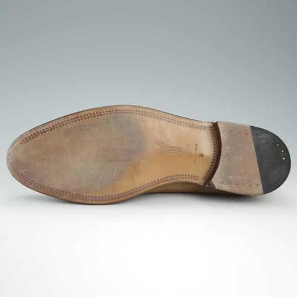 美品★(スペイン製)YANKO/ヤンコ SIZE 9【グッドイヤーウェルテッド製法★タッセルローファー/14498】955ラスト/スエード/薄茶★f483