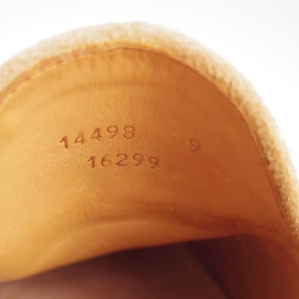 美品★(スペイン製)YANKO/ヤンコ SIZE 9【グッドイヤーウェルテッド製法★タッセルローファー/14498】955ラスト/スエード/薄茶★f483