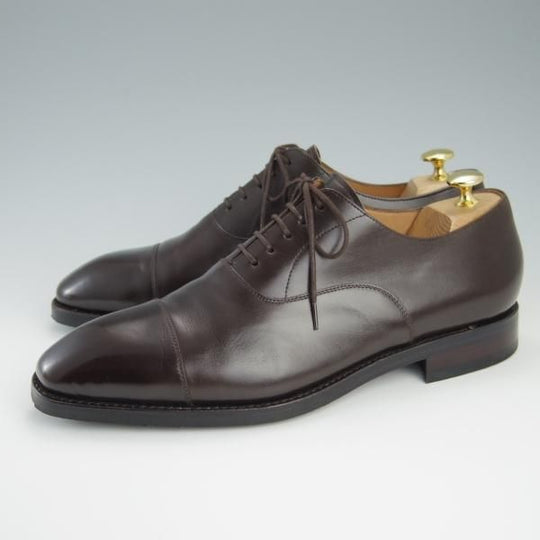 極上★(スペイン製)YANKO/ヤンコ SIZE 9【グッドイヤーウェルテッド製法★ストレートチップ/14272】915ラスト/ボックスカーフ/濃茶★f484