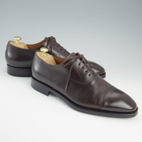 極上★(スペイン製)YANKO/ヤンコ SIZE 9【グッドイヤーウェルテッド製法★ストレートチップ/14272】915ラスト/ボックスカーフ/濃茶★f484