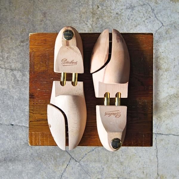 極上★パラブーツ SIZE 38/39【★純正シューツリー】木製シューキーパー/メンズ/Paraboot★f498