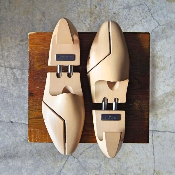 美品★J.M.ウェストン SIZE 9【定価￥16,500-★純正シューツリー/022L】木製シューキーパー/メンズ/Weston/ウエストン★f499