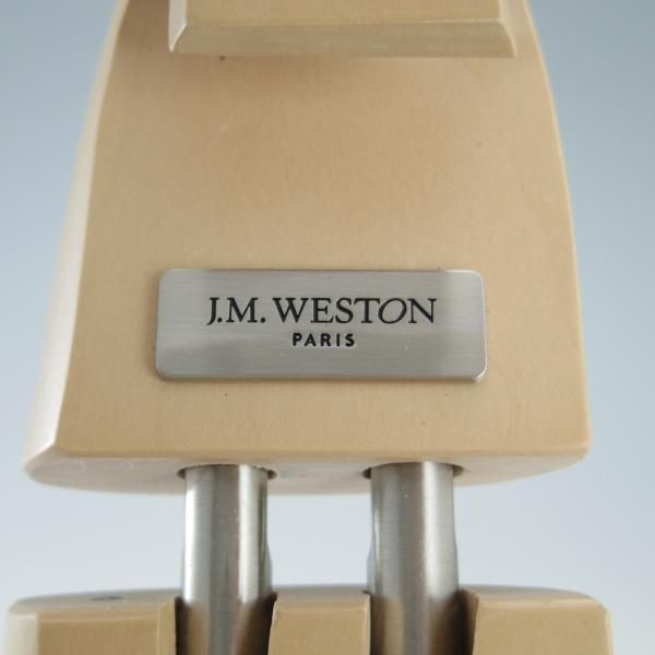 美品★J.M.ウェストン SIZE 9【定価￥16,500-★純正シューツリー/022L】木製シューキーパー/メンズ/Weston/ウエストン★f499