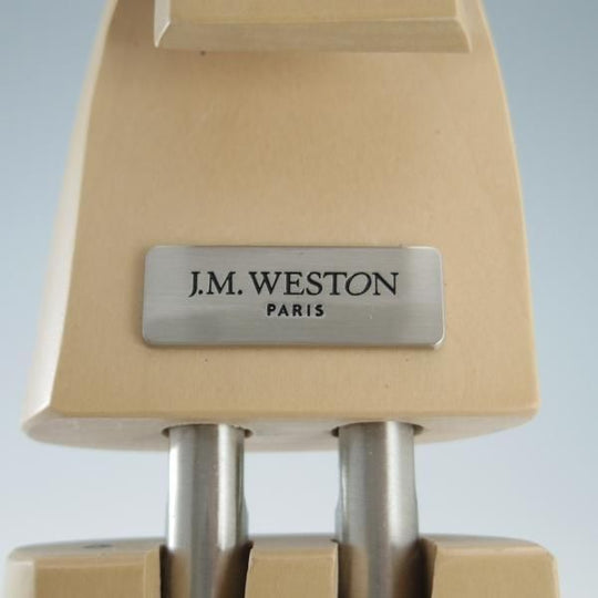 美品★J.M.ウェストン SIZE 9【定価￥16,500-★純正シューツリー/022L】木製シューキーパー/メンズ/Weston/ウエストン★f499