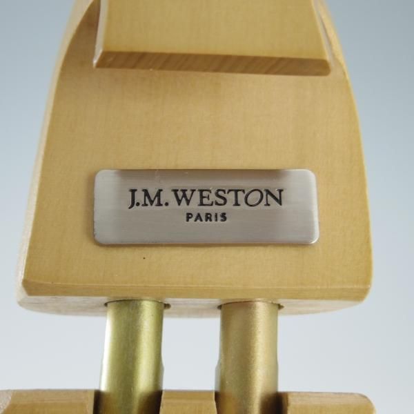 美品★J.M.ウェストン SIZE 6【定価￥15,400-★純正シューツリー/041L】木製シューキーパー/メンズ/Weston/ウエストン★f501