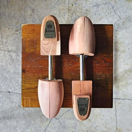 美品★オールデン Sサイズ【定価￥8,140-★純正シューツリー/(米)ロチェスター製】木製シューキーパー/ROCHESTER/メンズ/ALDEN★f507