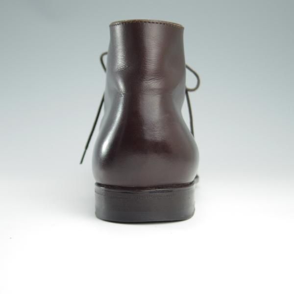 極上★(伊)BONORA/ボノーラ SIZE 7【貴重★オパンケ製法/チャッカブーツ】カーフ/濃茶/メンズ★f511