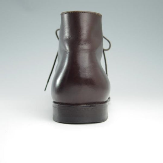 極上★(伊)BONORA/ボノーラ SIZE 7【貴重★オパンケ製法/チャッカブーツ】カーフ/濃茶/メンズ★f511
