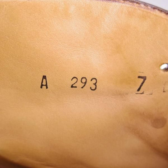 極上★(伊)BONORA/ボノーラ SIZE 7【貴重★オパンケ製法/チャッカブーツ】カーフ/濃茶/メンズ★f511