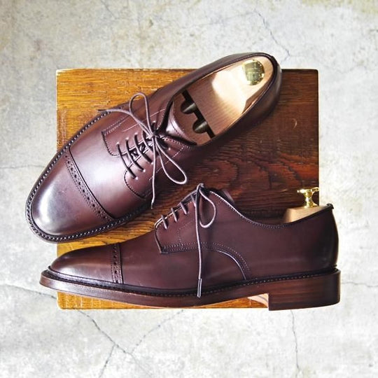 未使用★ラルフローレン SIZE 25【定価￥50,600-★グッドイヤーウェルテッド製法/パンチドキャップトゥ】RL05/リーガル/REGAL★f514