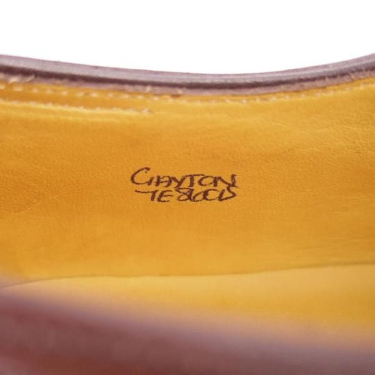 極美品★ジョンロブ 7E【貴重★8695ラスト/GAYTON】サイドエラスティック/カーフ/茶/メンズ/JOHN LOBB★f515