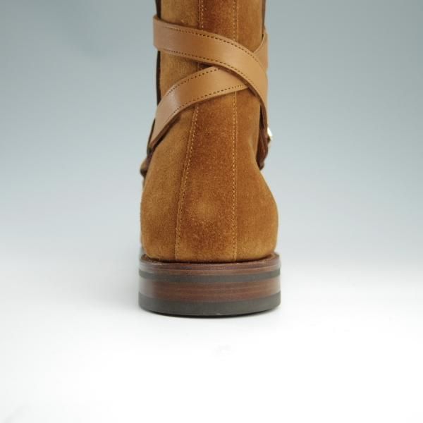 新品★ジョンロブ 9.5E【定価￥248,400-★JODHPUR2/ジョッパーブーツ】7000Bラスト/スエード/TABACCO/薄茶/メンズ/JOHN LOBB★f516