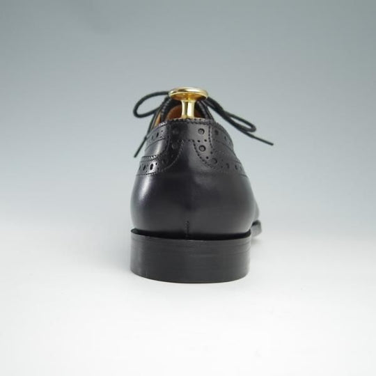 新品★(英)グレンソン 6F【定価￥74,800-★セミブローグ/OXFORD】カーフ/黒/メンズ/GRENSON★f521