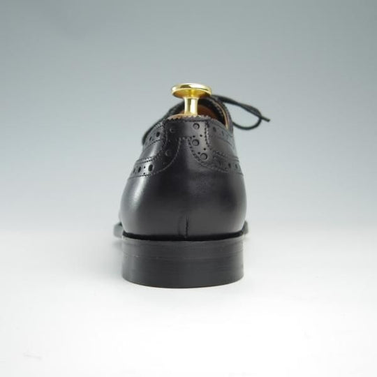 新品★(英)グレンソン 6F【定価￥74,800-★セミブローグ/OXFORD】カーフ/黒/メンズ/GRENSON★f521