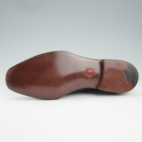 新品★(英)グレンソン 6F【定価￥74,800-★セミブローグ/OXFORD】カーフ/黒/メンズ/GRENSON★f521