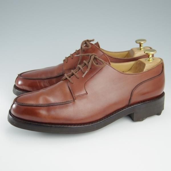 美品★クロケット&ジョーンズ 7.5E【現行定価￥88,000-★モールトン/MORETON】リッジウェイソール/292ラスト/Crockett&Jones★f522