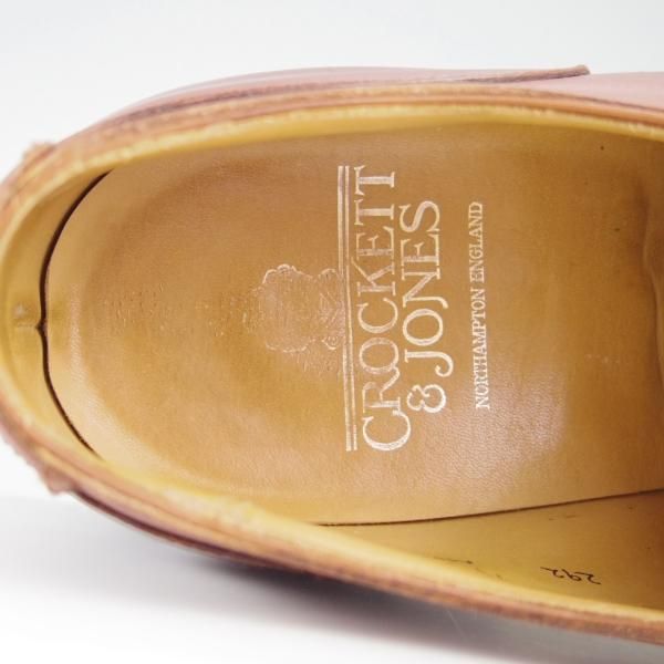 美品★クロケット&ジョーンズ 7.5E【現行定価￥88,000-★モールトン/MORETON】リッジウェイソール/292ラスト/Crockett&Jones★f522