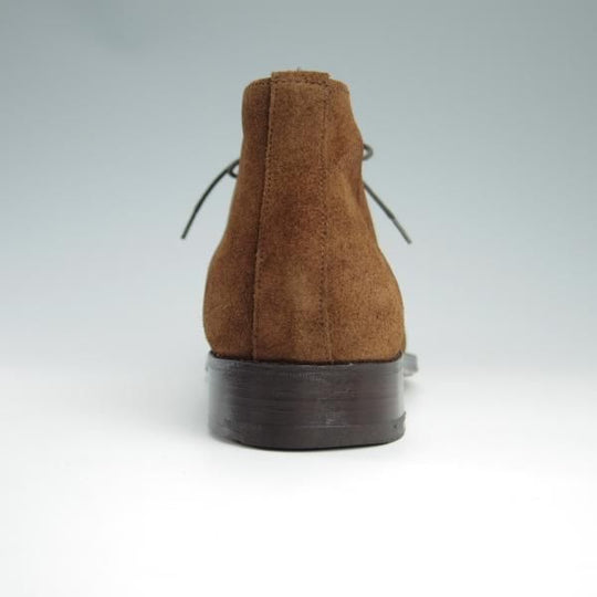 極上★(英)チーニー 6E【貴重★ブルックスブラザーズ別注/Brooks Brothers】175ラスト/チャッカブーツ/スエード/茶/メンズ/CHEANEY★f523