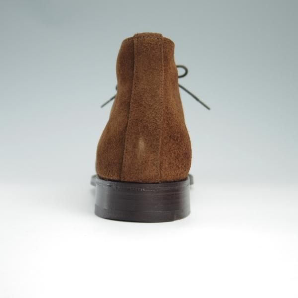 極上★(英)チーニー 6E【貴重★ブルックスブラザーズ別注/Brooks Brothers】175ラスト/チャッカブーツ/スエード/茶/メンズ/CHEANEY★f523
