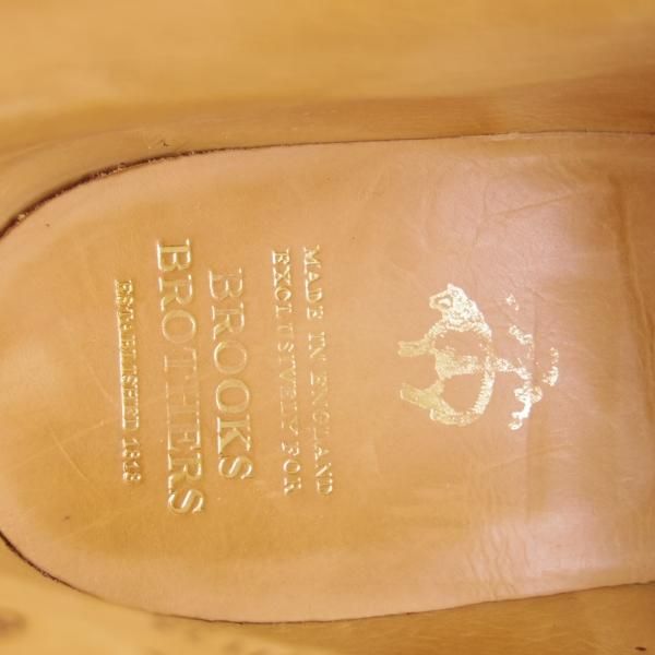 極上★(英)チーニー 6E【貴重★ブルックスブラザーズ別注/Brooks Brothers】175ラスト/チャッカブーツ/スエード/茶/メンズ/CHEANEY★f523