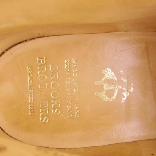 極上★(英)チーニー 6E【貴重★ブルックスブラザーズ別注/Brooks Brothers】175ラスト/チャッカブーツ/スエード/茶/メンズ/CHEANEY★f523