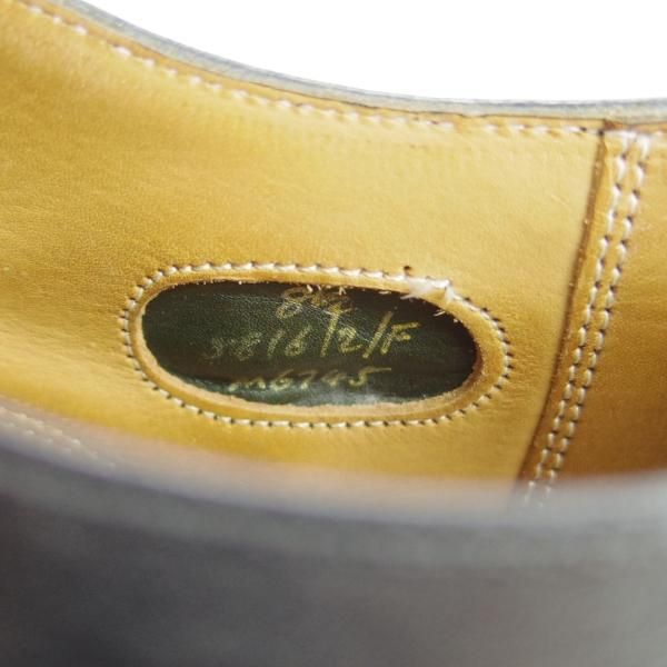 極上★(英)チーニー 8.5F【貴重★(英)ポールスミス別注/プレーントゥ】5816ラスト/カーフ/黒/メンズ/Paul Smith/CHEANEY★f524