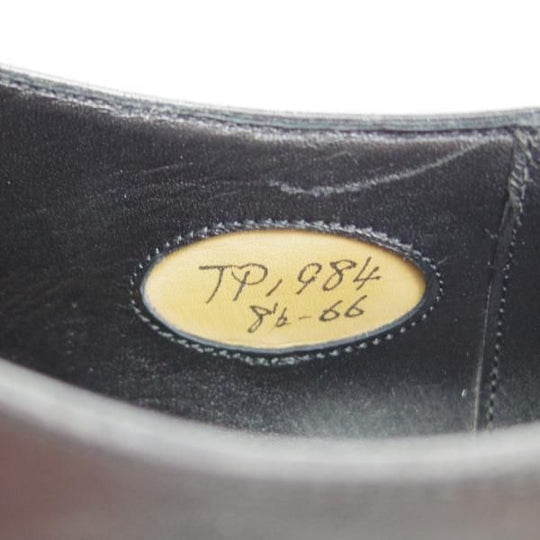 極上★トレーディングポスト SIZE 8.5【定価￥77,000-★プレステージライン/TP1984】ストレートチップ/66ラスト/黒/Trading Post★f525