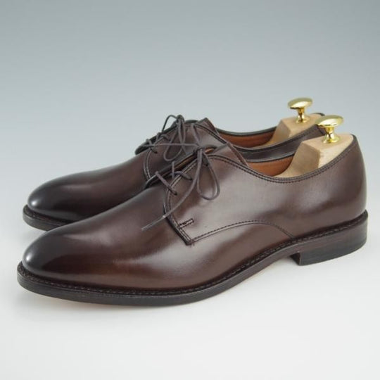 未使用★(米)アレンエドモンズ 7.5E【現行定価7.5万円程度★Kenilworth/ケニルワース】プレーントゥ/カーフ/濃茶/ALLEN EDMONDS★f531