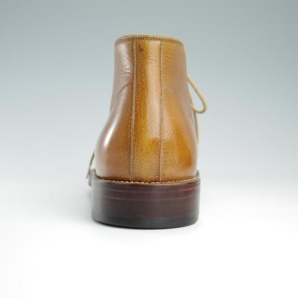 極上★(伊)シルヴァノ・ラッタンジ UK6.5程度【高額★オーダー品/ハンドソーンウェルテッド製法】茶/シルバノ/Silvano Lattanzi★f533