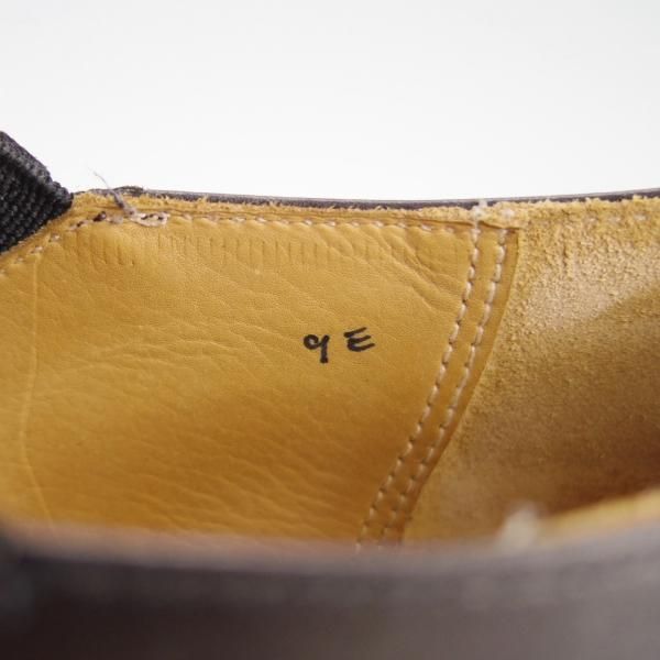 美品★クロケット&ジョーンズ 9E【★ロイドフットウェア別注/Lloyd Footwear】サイドエラスティック/カーフ/黒/Crockett&Jones★f536