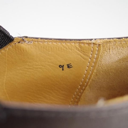 美品★クロケット&ジョーンズ 9E【★ロイドフットウェア別注/Lloyd Footwear】サイドエラスティック/カーフ/黒/Crockett&Jones★f536