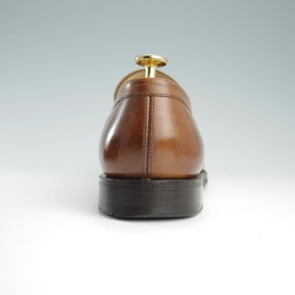 極上★チャーチ 70D/UK6.5程度【★コインローファー/Wesley】101ラスト/カーフ/薄茶/メンズ/Church's★f537