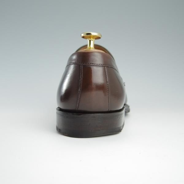 極上★(英)チーニー 6.5F【定価￥74,800-★HUDSON/ハドソン/コインローファー】5203ラスト/カーフ/MOCHA/濃茶/CHEANEY★f538