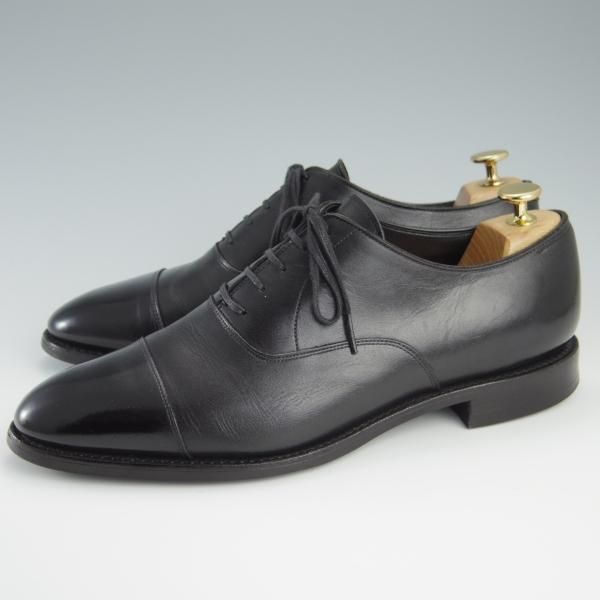 極上★(浅草)RENDO/レンド SIZE 8.5【定価￥49,500-★ダイナイトソール仕様/7701D】R770ラスト/ストレートチップ/カーフ/黒★f539