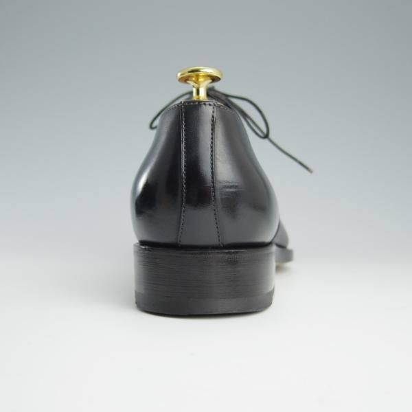 極美品★(伊)サントーニ SIZE 8【上級★グッドイヤーウェルテッド製法/12610】ストレートチップ/カーフ/黒/メンズ/Santoni★f540