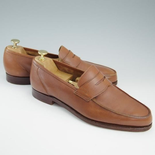 極上★クロケット&ジョーンズ 8.5E【★ユナイテッドアローズ別注/ANTON】366ラスト/コインローファー/United Arrows/Crockett&Jones★f549