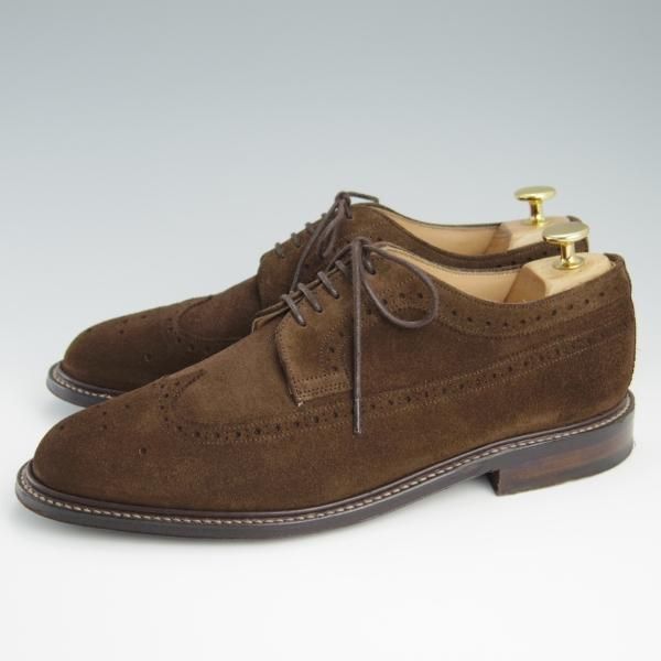 CHEANEY チーニー BAXLEY／ブラウンスエードウイングチップ／8F CHEANEY チーニー BAXLEY／ブラウンスエードウイングチップ／8F