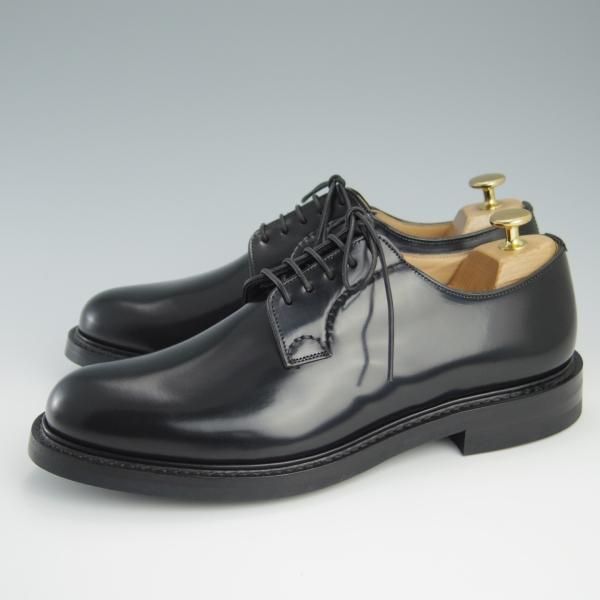 新品★チャーチ 75F/UK7.5【定価￥103,400-★シャノン/SHANNON R】ダイナイトソール仕様/103ラスト/プレーントゥ/黒/Church's★f551