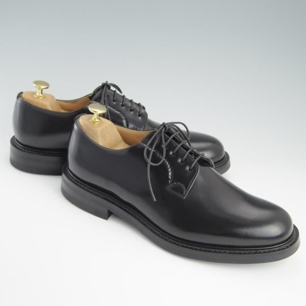 新品★チャーチ 75F/UK7.5【定価￥103,400-★シャノン/SHANNON R】ダイナイトソール仕様/103ラスト/プレーントゥ/黒/Church's★f551