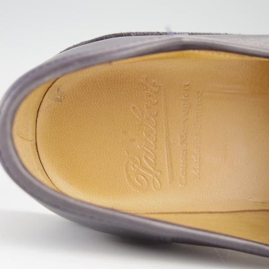 美品★パラブーツ SIZE 5.5【定価￥71,500-★ランス/REIMS】コインローファー/リスレザー/マルシェソール/NUIT/紺/Paraboot★f553