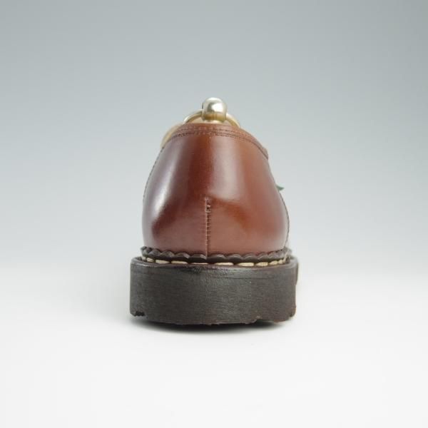 極美品★パラブーツ SIZE 5.5【定価￥71,500-★ランス/REIMS】コインローファー/リスレザー/マルシェソール/マロン/茶/Paraboot★f554