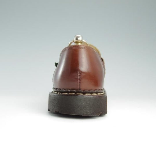 極美品★パラブーツ SIZE 5.5【定価￥71,500-★ランス/REIMS】コインローファー/リスレザー/マルシェソール/マロン/茶/Paraboot★f554