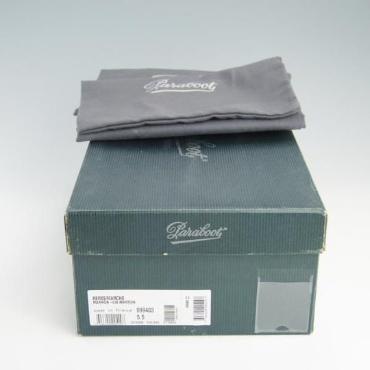 極美品★パラブーツ SIZE 5.5【定価￥71,500-★ランス/REIMS】コインローファー/リスレザー/マルシェソール/マロン/茶/Paraboot★f554