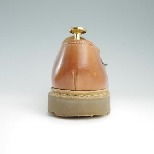 極美品★パラブーツ SIZE 5.5【定価￥71,500-★REIMS/ベジタブルタンニンレザー仕様】ランス/コインローファー/CAMEL/Paraboot★f555