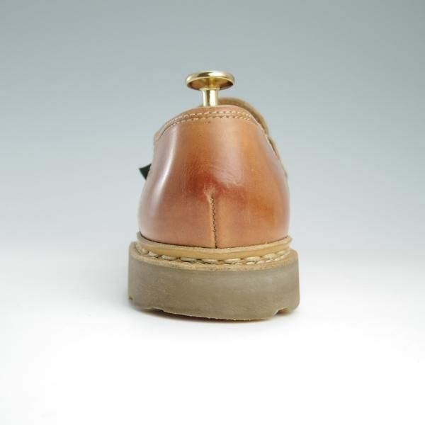 極美品★パラブーツ SIZE 5.5【定価￥71,500-★REIMS/ベジタブルタンニンレザー仕様】ランス/コインローファー/CAMEL/Paraboot★f555