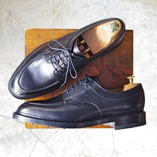 新品★ラルフローレン SIZE 27【定価￥50,600-★ダイナイトソール仕様/Uチップ】RL06/カーフ/黒/Ralph Lauren/リーガル/REGAL★f561