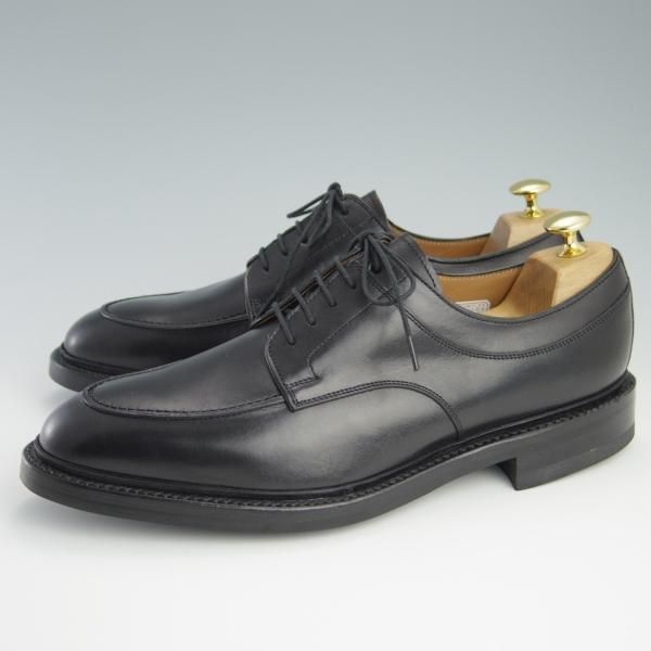 新品★ラルフローレン SIZE 27【定価￥50,600-★ダイナイトソール仕様/Uチップ】RL06/カーフ/黒/Ralph Lauren/リーガル/REGAL★f561