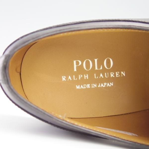 新品★ラルフローレン SIZE 27【定価￥50,600-★ダイナイトソール仕様/Uチップ】RL06/カーフ/黒/Ralph Lauren/リーガル/REGAL★f561