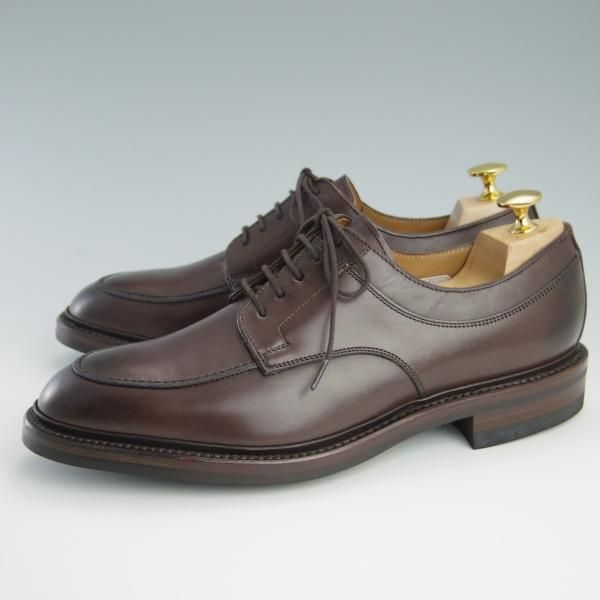 新品★ラルフローレン SIZE 25【定価￥50,600-★ダイナイトソール仕様/Uチップ】RL06/カーフ/濃茶/Ralph Lauren/リーガル/REGAL★f562